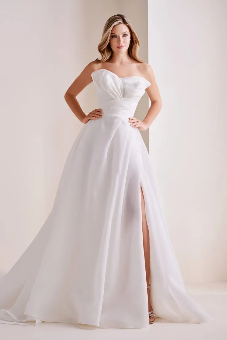 Mon Cheri Bridal Gown with Pockets- E408