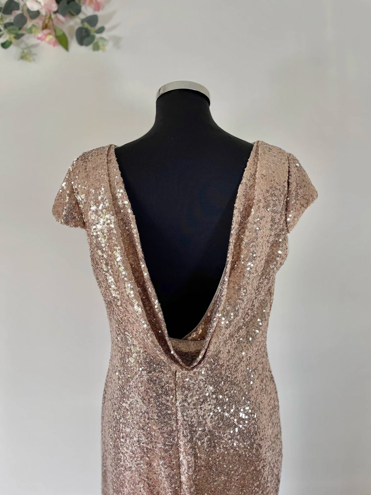 Dessy Collection Sequin Gown