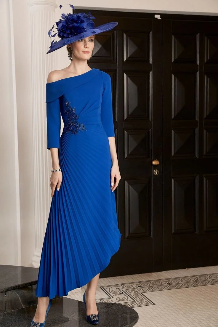 Veni Infantino Royal Blue Dress