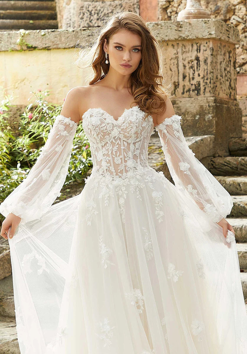 Mori Lee Bridal Gown- 2461B