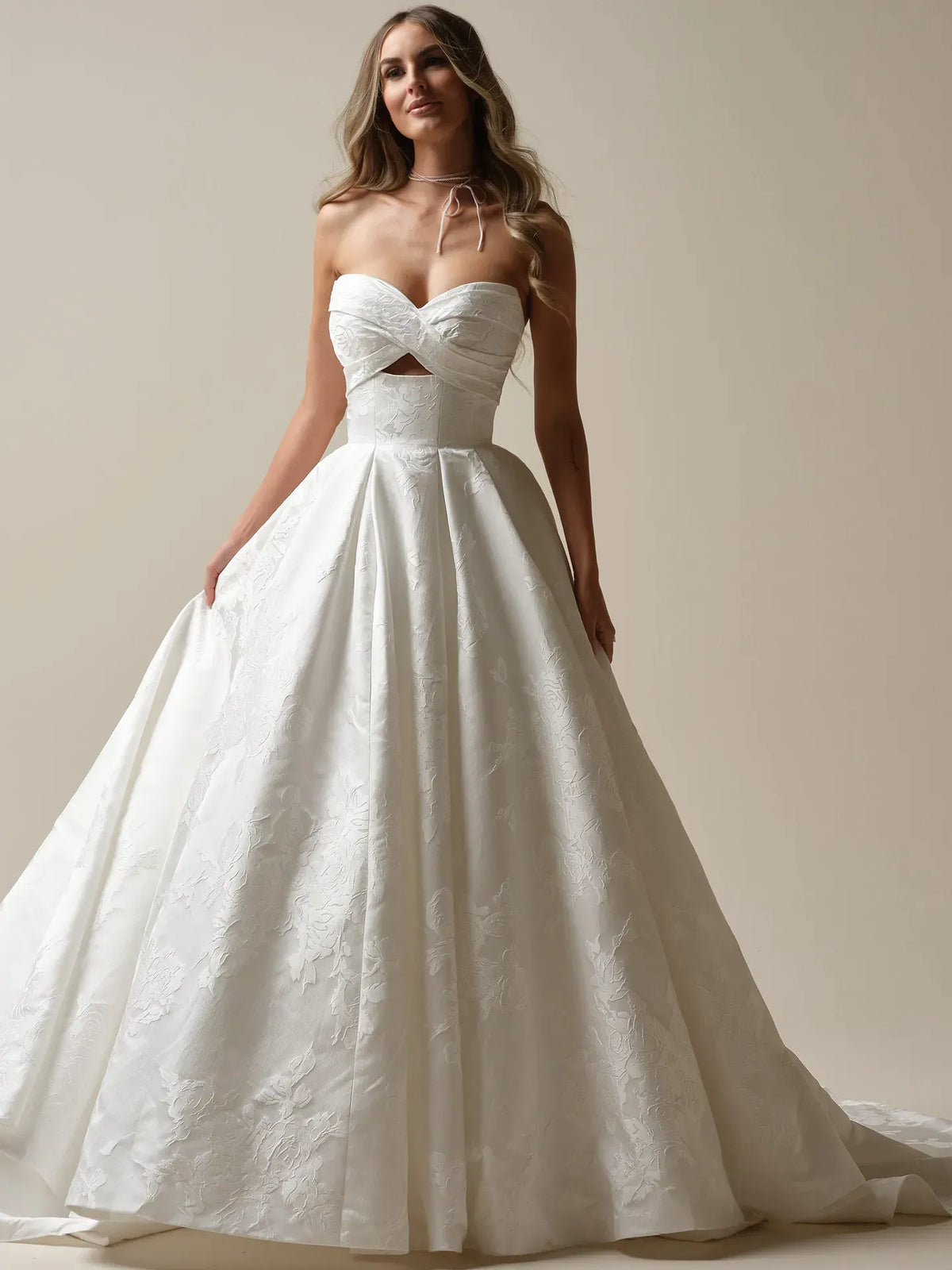 Maggie Sottero Bridal Gown with pockets - Zinaida Marie