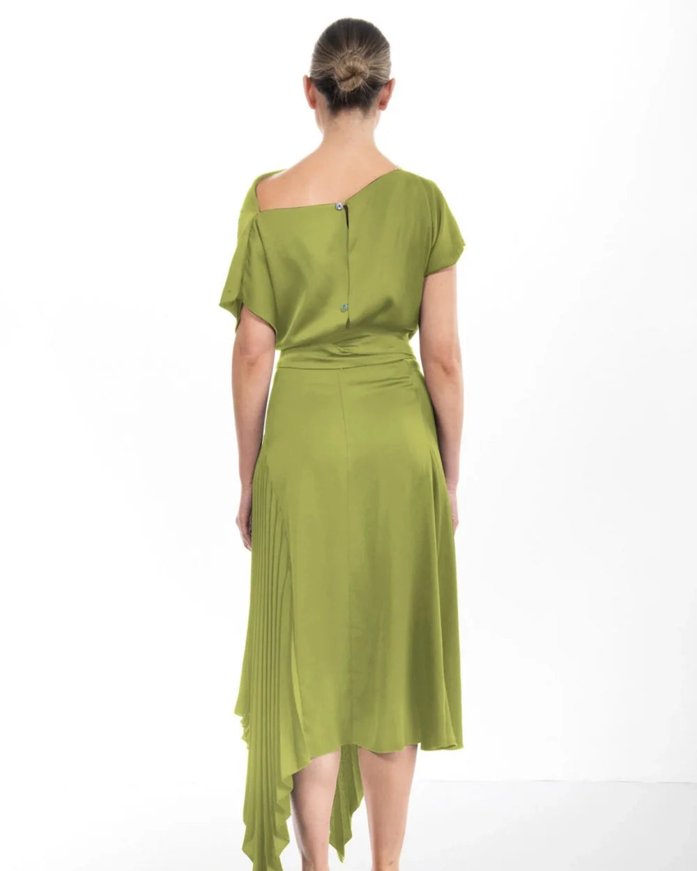 Kevan Jon Mila Pleat Dress