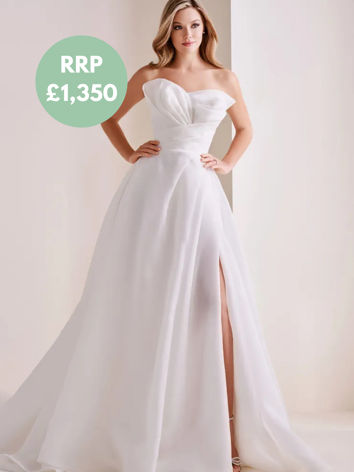 Mon Cheri Bridal Gown with Pockets- E408