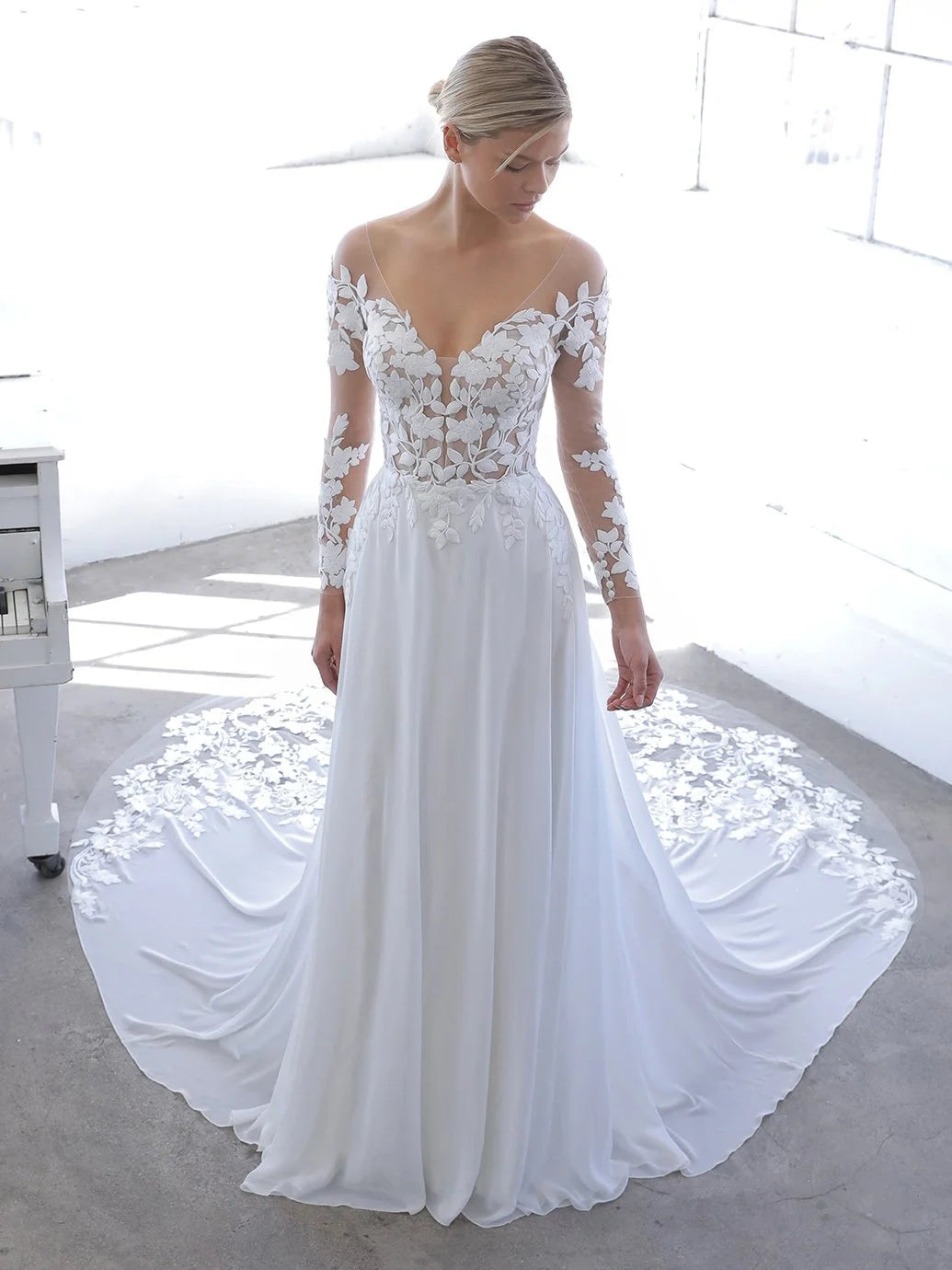 Blue By Enzoani Bridal Gown - Nandana