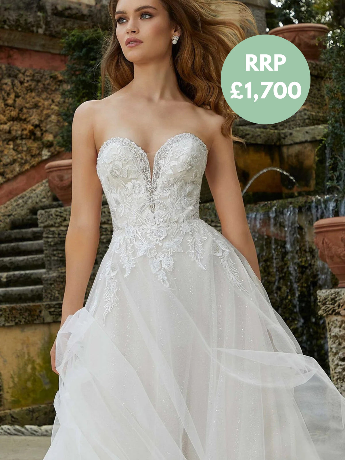 Mori Lee Bridal Gown- 2468B