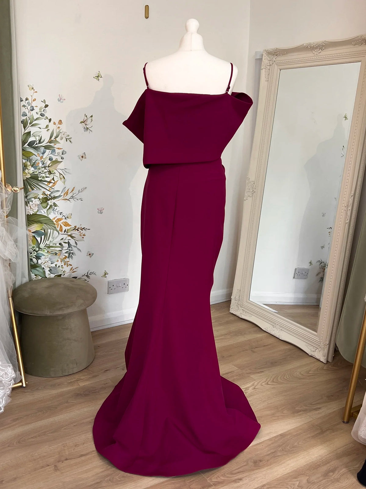 Red & Royal London Gown