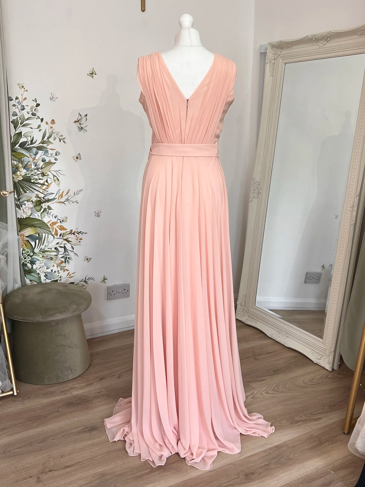 Red & Royal London Gown