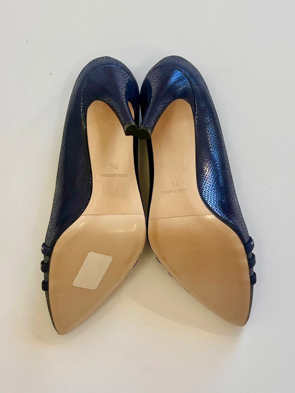 Elegante Navy Shoes