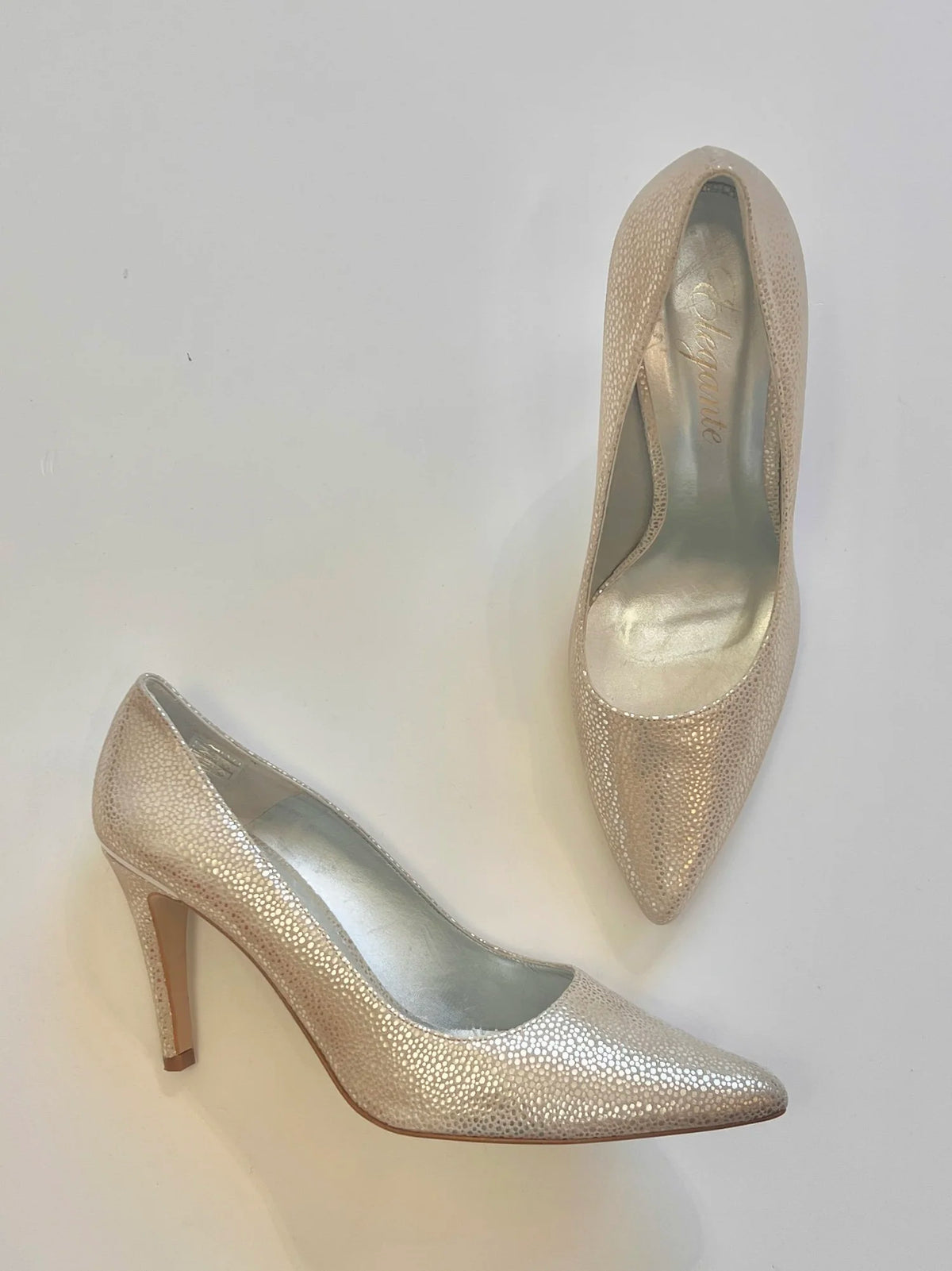 Elegante Champagne Shoes