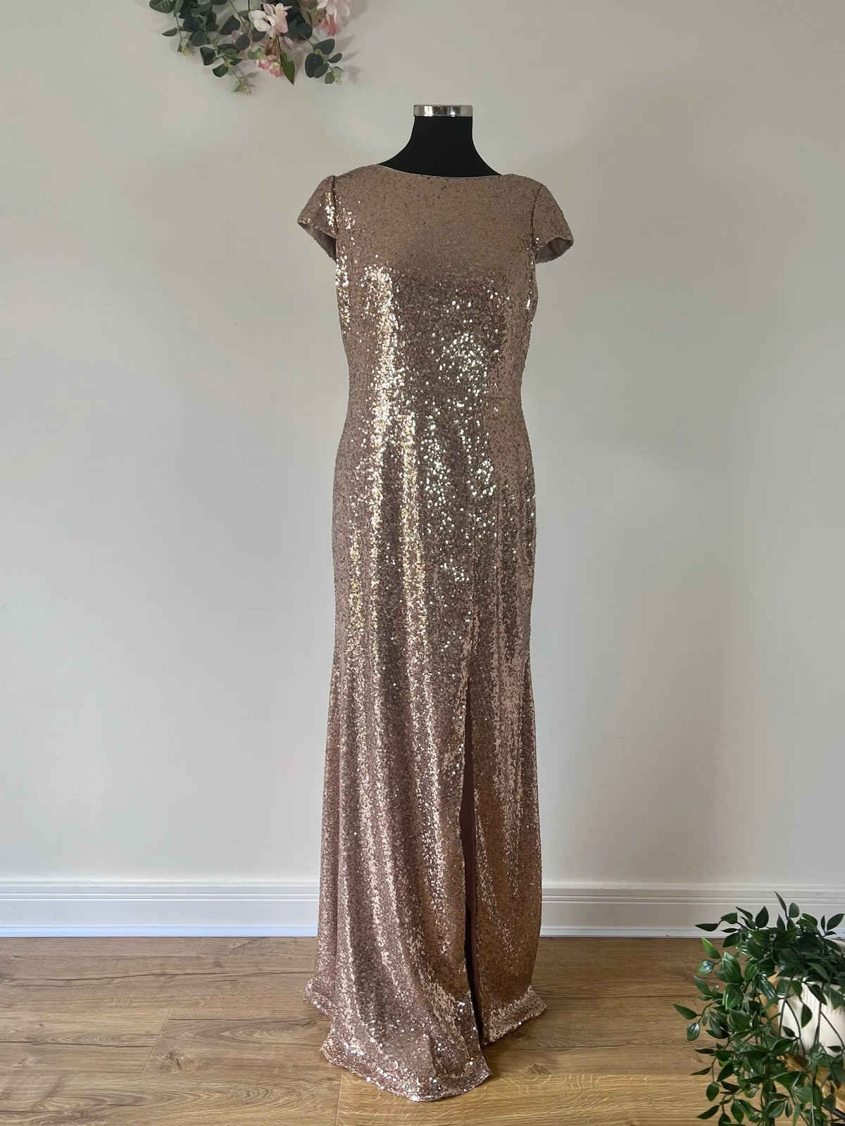 Dessy Collection Sequin Gown