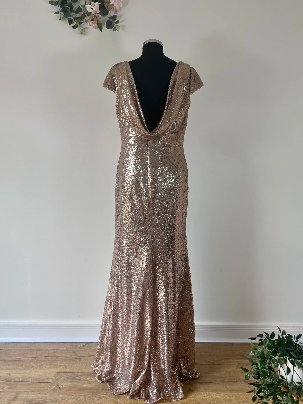 Dessy Collection Sequin Gown
