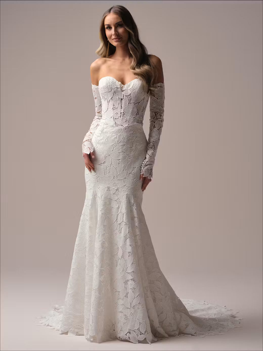 Maggie Sottero - Dakota Bridal Gown - Sleeves are sold separately