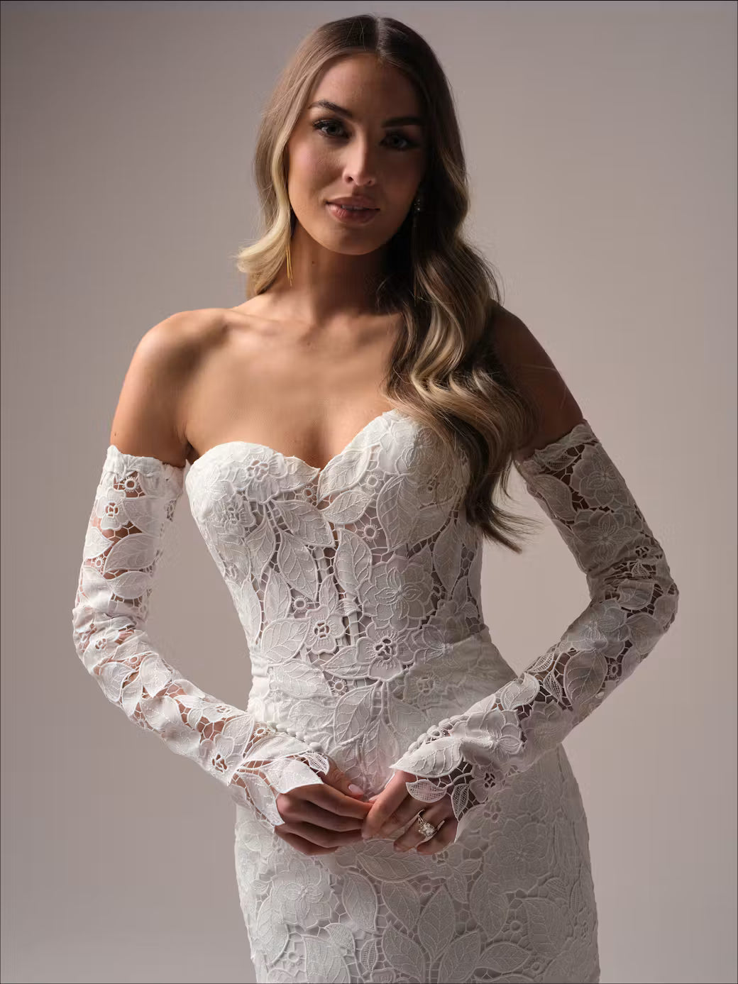Maggie Sottero - Dakota Bridal Gown - Sleeves are sold separately