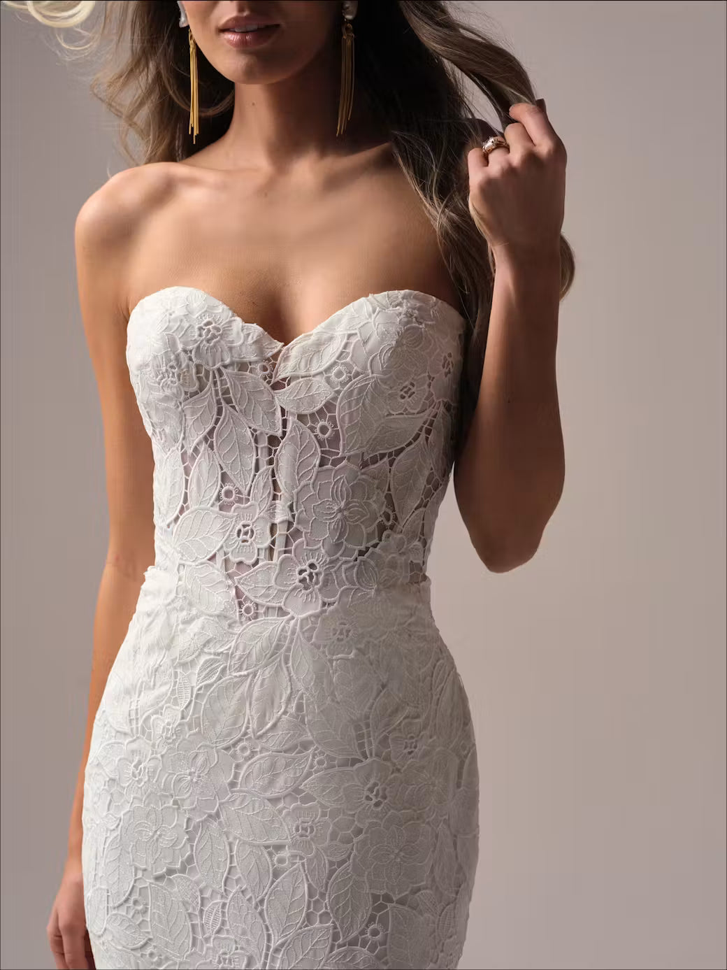 Maggie Sottero - Dakota Bridal Gown - Sleeves are sold separately