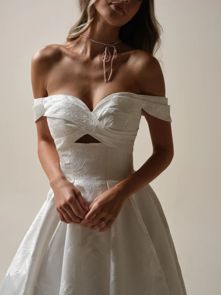 Maggie Sottero Bridal Gown with pockets - Zinaida Marie