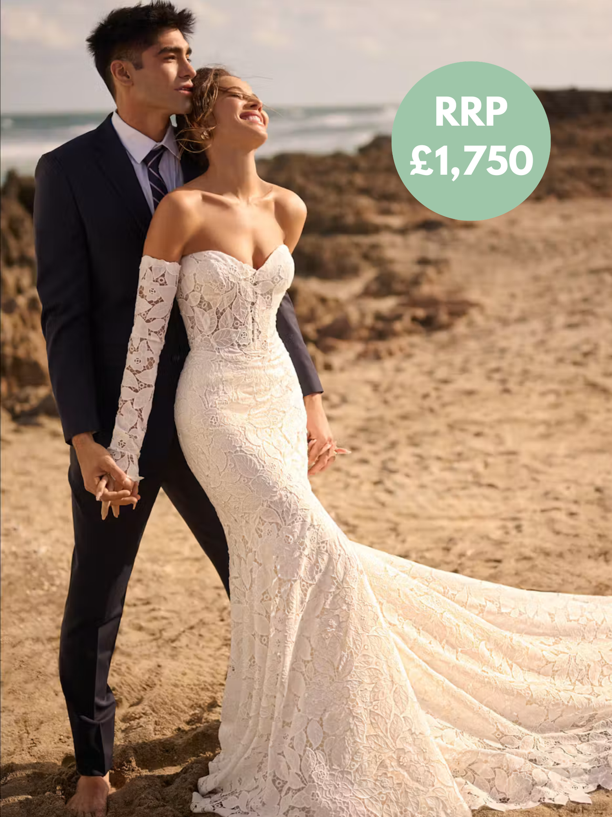 Maggie Sottero - Dakota Bridal Gown - Sleeves are sold separately