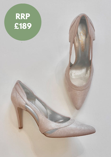 Elegante Pink/Blush Sparkle Shoes