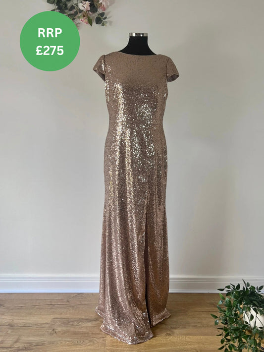 Dessy Collection Sequin Gown