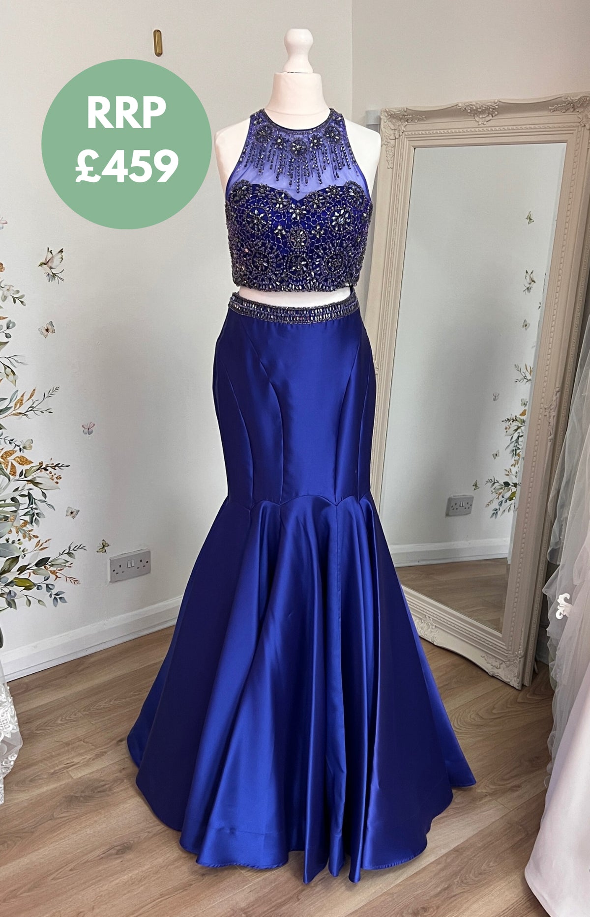 Dynasty Spirit London Two-Piece Mermaid Gown