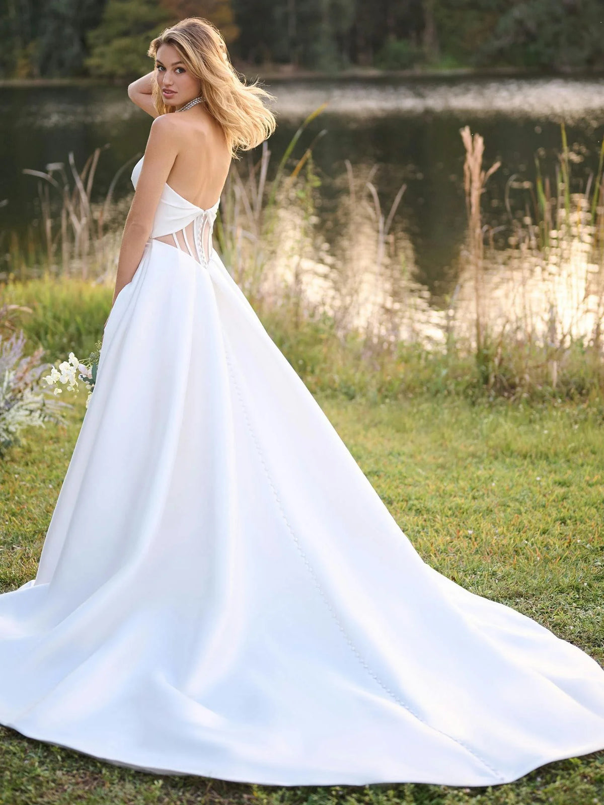 Rebecca Ingram Bridal Gown with Pockets - Brooke 25RW846A01