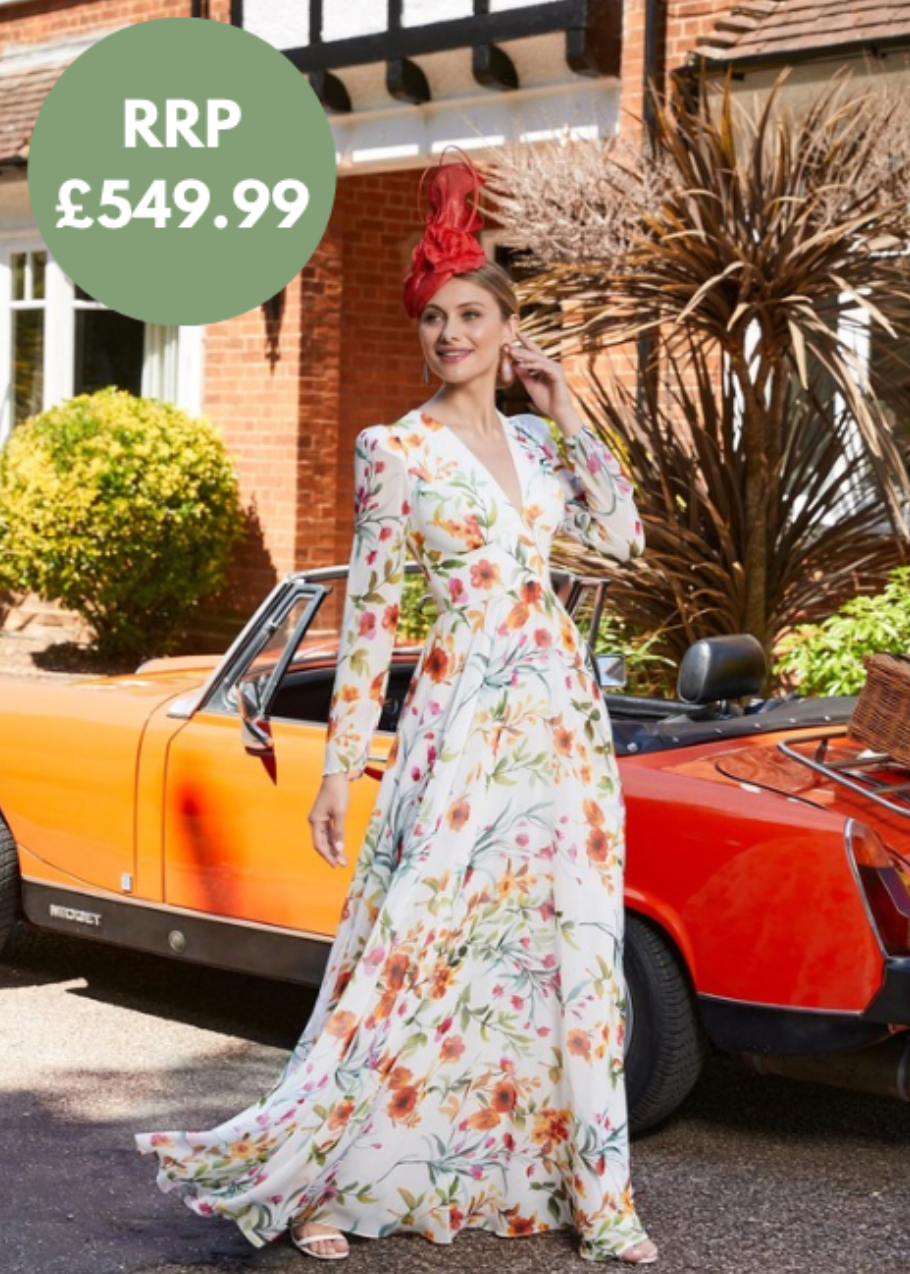 Veni Infantino Fuxia Naranja Dress