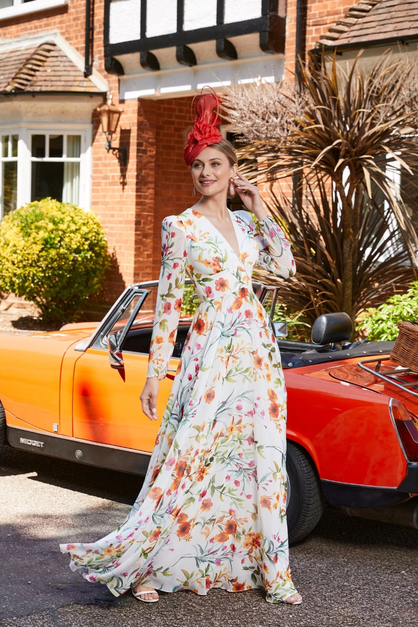 Veni Infantino Fuxia Naranja Dress
