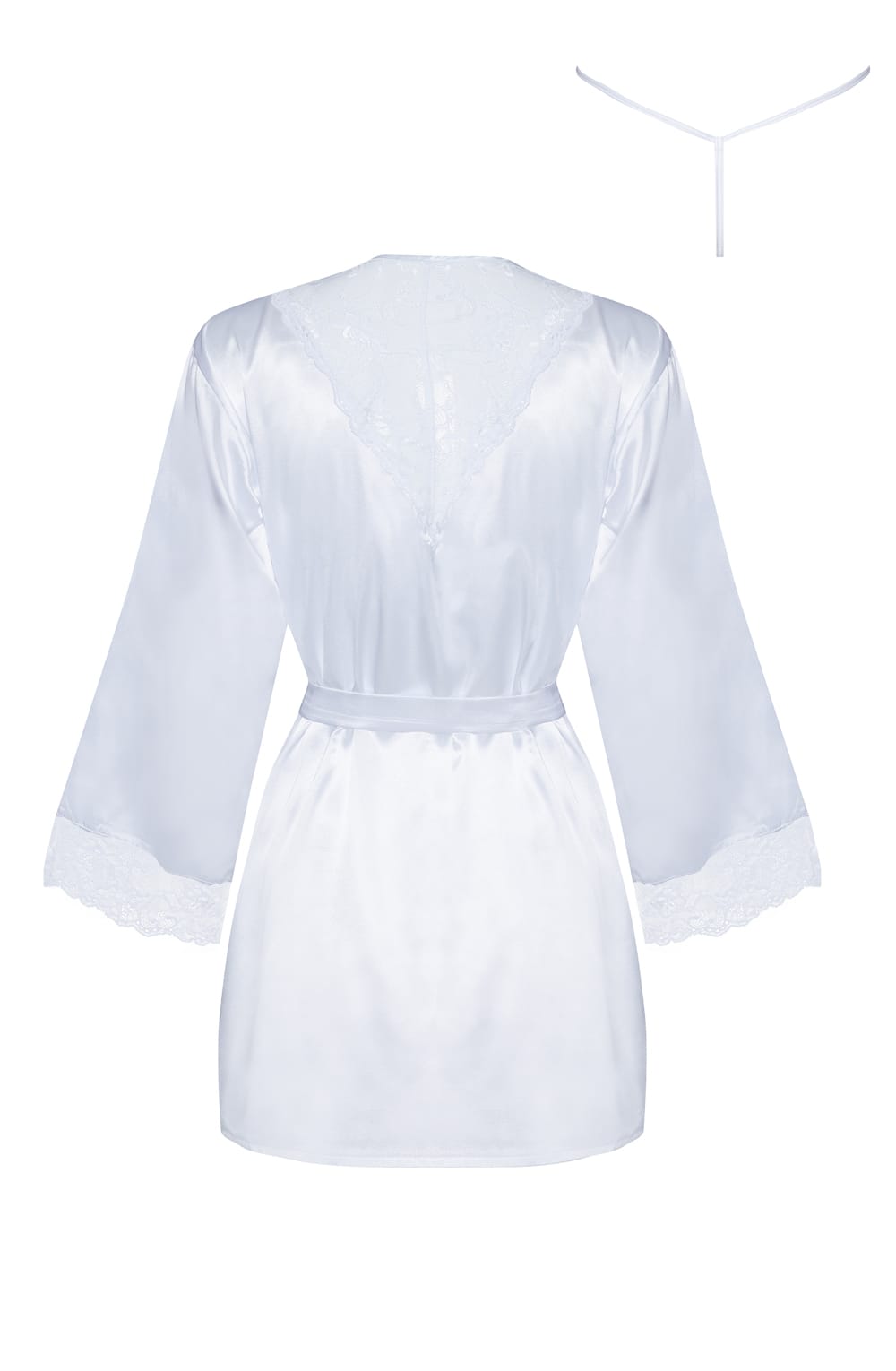 Beauty Night Sherie Peignoir White