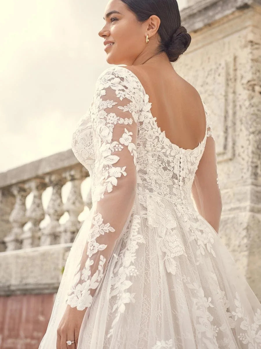 Sottero and Midgley Bridal Gown-Valona 21SS786A01 - Sleeves Sold Separately