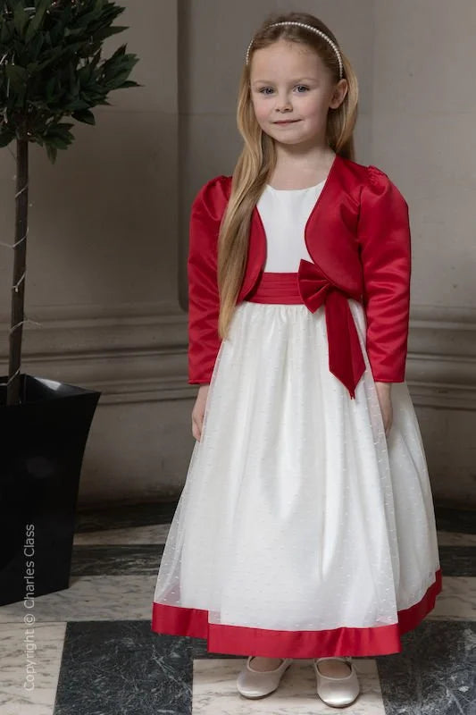 Visara Girls Dress And Bolero