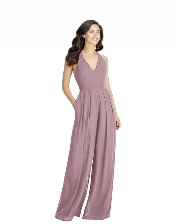 Dessy Collection Jumpsuit with Pockets