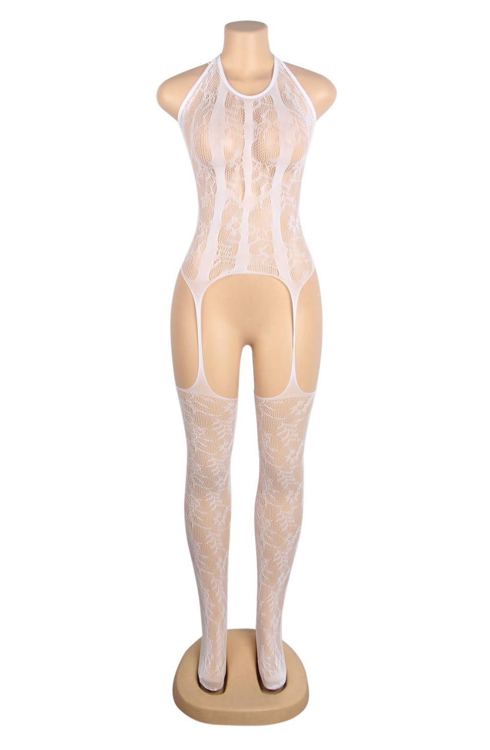YesX Body Stocking White